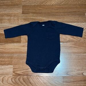 Dark Navy Blue Unisex Onesie NWOT